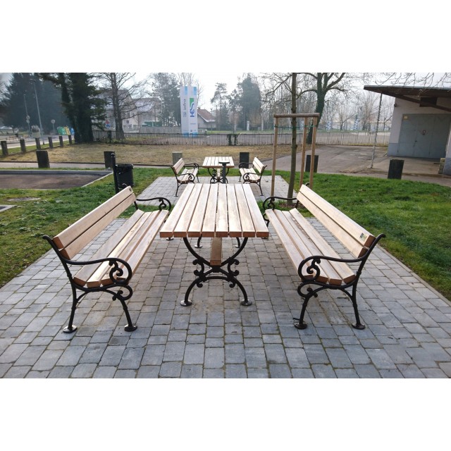 Parkovna klop ALU
