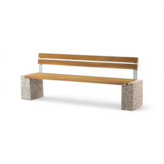 Klop Quadro 420 z naslonom