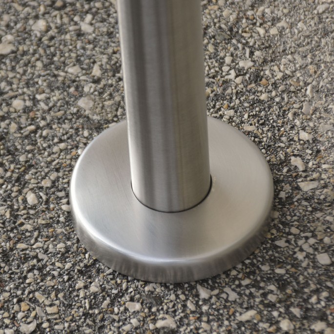 Naslon Uno INOX 40